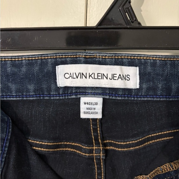 Calvin Klein Men's Blue Jeans - Picture 2 of 4